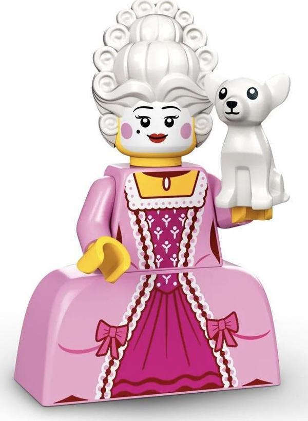 LEGO 71037 Minifigure Series 24 - 10 Rococo Aristocrat 5 Yaş (1 Parça) - Image 1