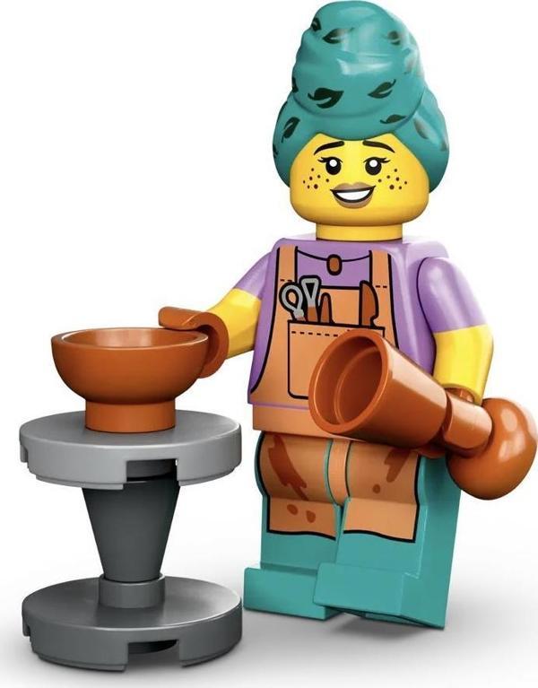 LEGO 71037 Minifigure Series 24 - 9 Potter 5 Yaş (1 Parça) - Image 1