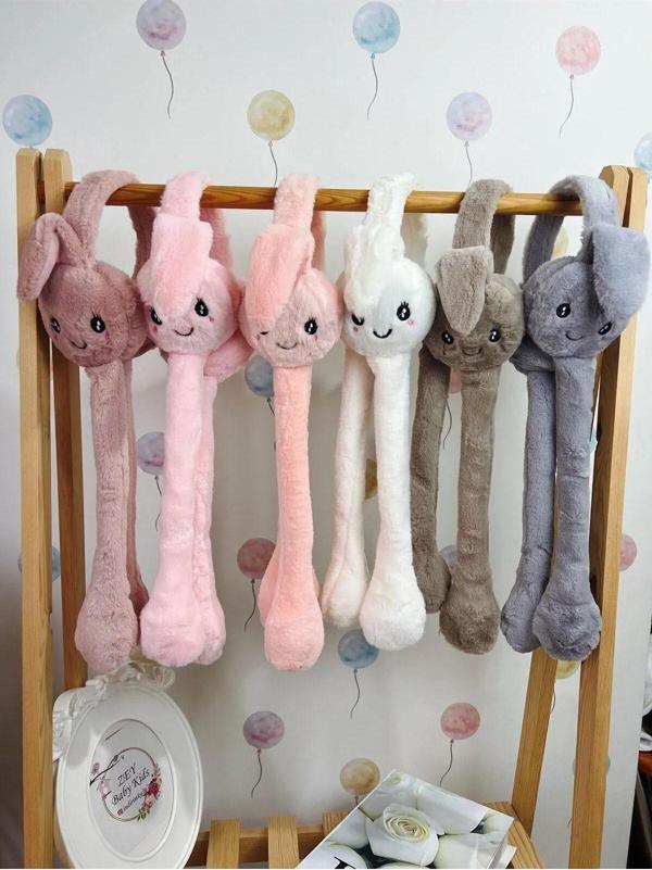 London Store Peluş Hareketli Tavşan Kulaklık Standart - Image 1