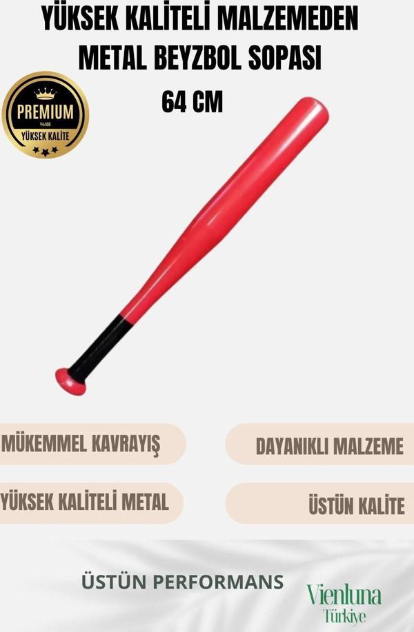 Özel Üretim Üstün Tutuş Sağlayan Kırılmaz Ultra Dayanıklı Metal 28" Baseball Beyzbol Sopası 64 Cm - Image 1