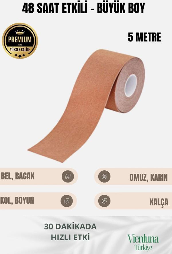 Birinci Sınıf Büyük Boy Rahatlatıcı Hızlı Etki Kas Gevşetici Esnek Eklem Omuz 5x5 Ağrı IsıI Bandı - Image 1