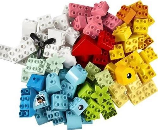 LEGO Classic DUPLO 10909 Classic Kalp Kutu +2 Yaş (80 Parça) - Image 1