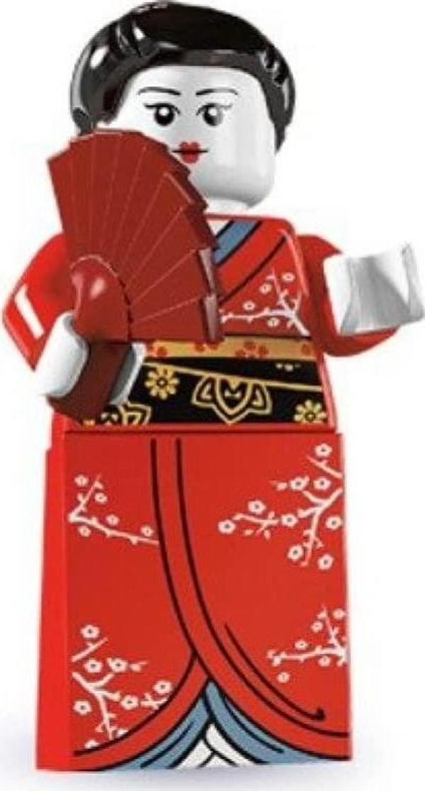 LEGO Minifigür - Seri 4 - 8804 - Japon Kimono Girl - Image 1