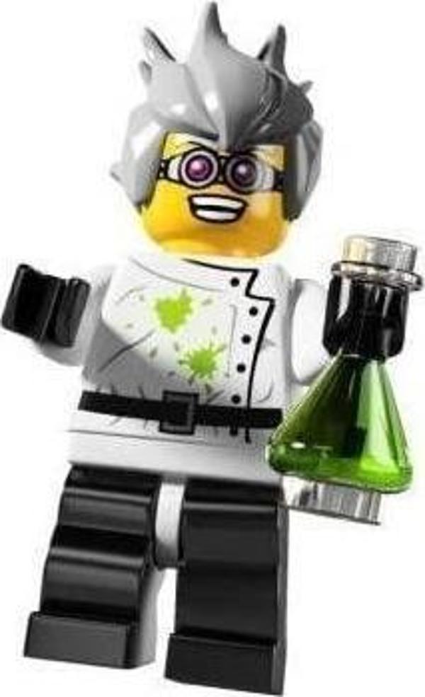 LEGO Minifigür - Seri 4 - 8804 - Crazy Scientist +5 Yaş (1 Parça) - Image 1