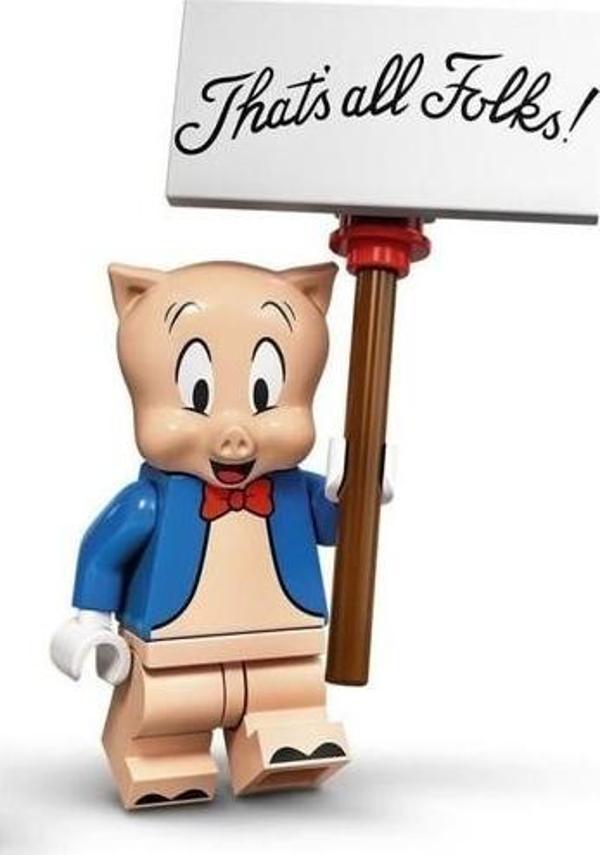 LEGO Minifigür - Looney Tunes - 71030 - Porky Pig +5 Yaş (1 Parça) - Image 1
