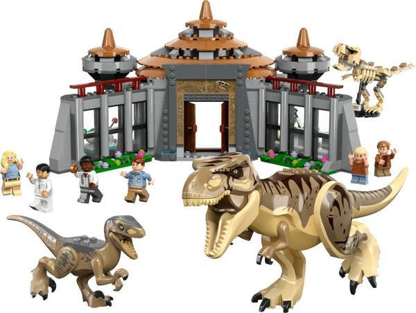 LEGO Classic 76961 Jurassic World Ziyaretçi Merkezi: T. rex ve Raptor Saldırısı - Image 1