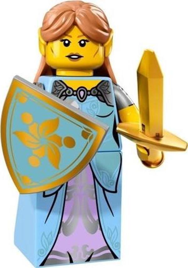 LEGO Minifigür - Seri 17 - 71018 - 15 Elf Girl - Image 1