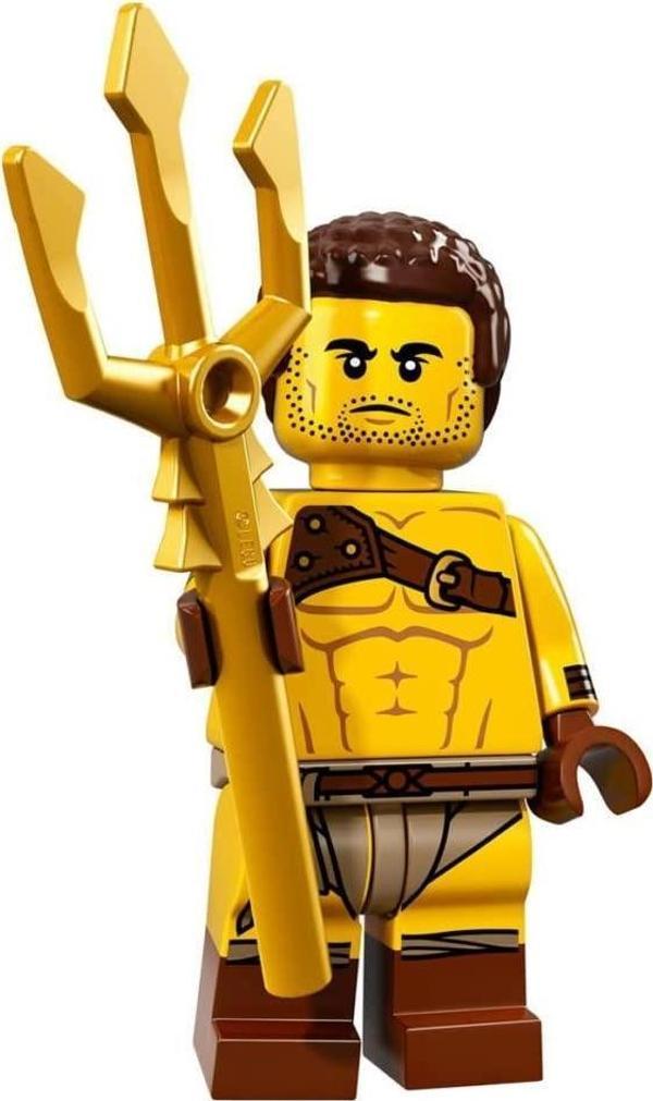 LEGO Minifigür - Seri 17 - 71018 - 8 Roman Gladiator +5 Yaş (1 Parça) - Image 1