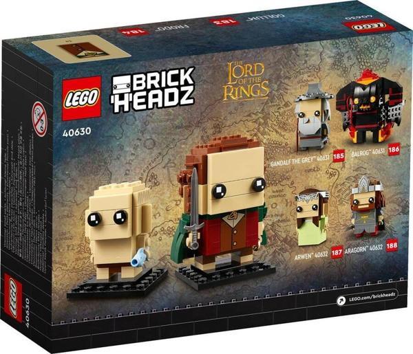 LEGO Classic 40630 Brickheadz Frodo ile Gollum +10 Yaş (184 Parça) - Image 1