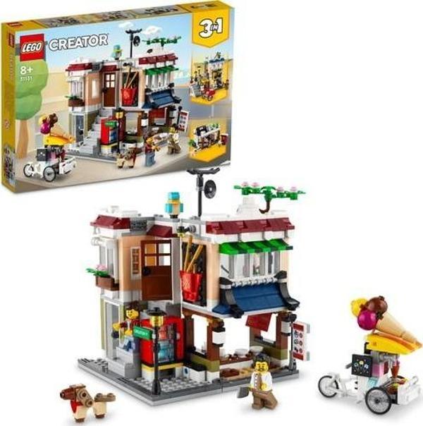 LEGO Classic Creator 31131 3’ü 1 Arada Şehir Merkezi Makarna Dükkanı (569 Parça) - Image 1