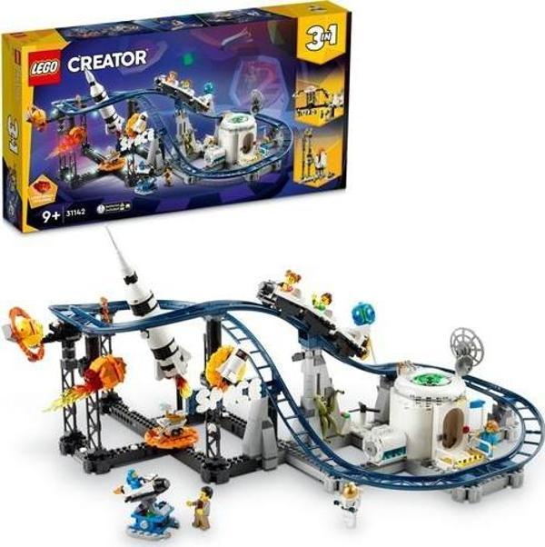 LEGO® Creator Uzay Hız Treni 31142 - 9 Yaş ve Üzeri Çocuklar Için Hız Treni, Kule ve Atlıkarınca Içeren Yaratıcı Oyuncak - Image 1