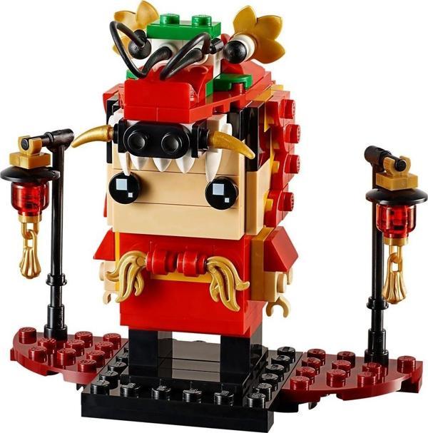 LEGO Brickheadz 40354 Dragon Dance Guy +10 Yaş (170 Parça) - Image 1