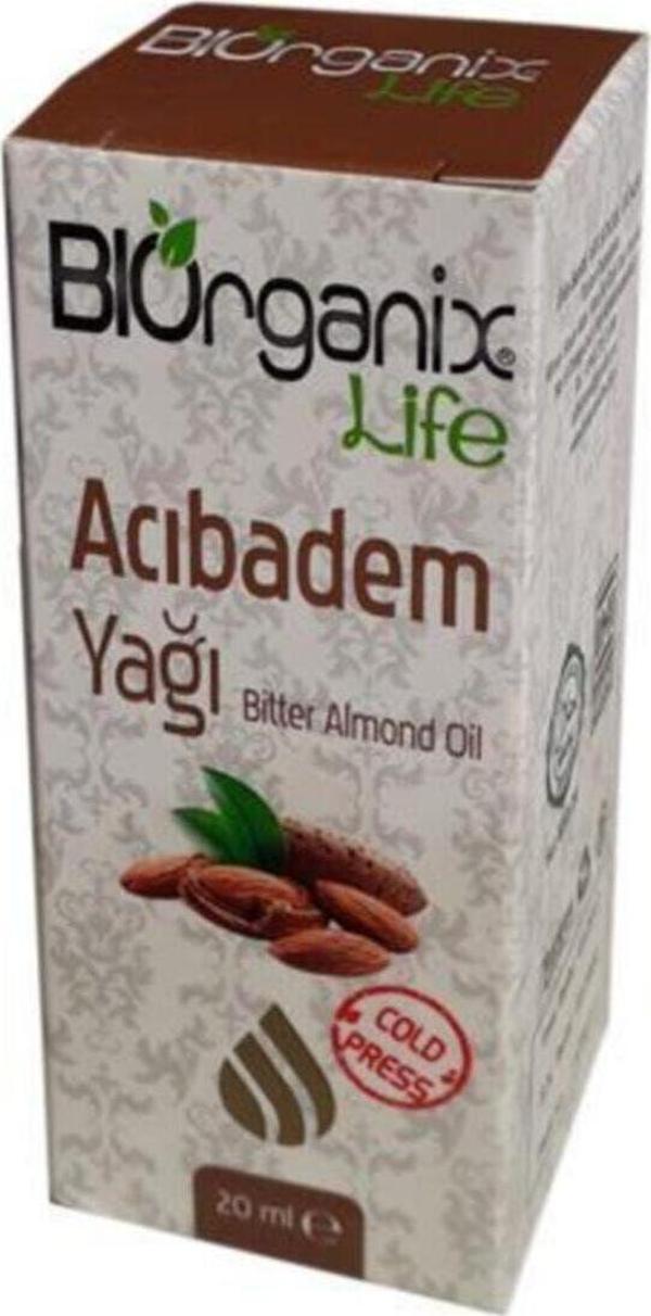 Biorganix Life Acı Badem Yağı 20 Ml - Image 1