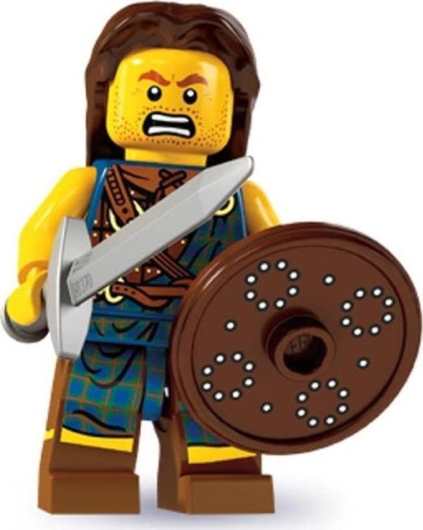 LEGO Minifigür - Seri 6 - 8827 - Highland Battler - Image 1