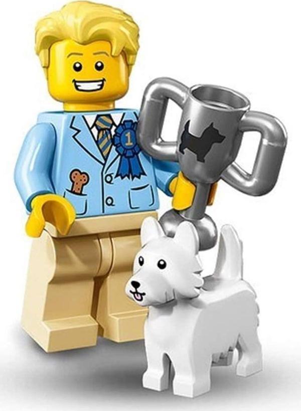 LEGO Minifigür - Seri 16 - 71013 - Dog Show Winner +5 Yaş (1 Parça) - Image 1