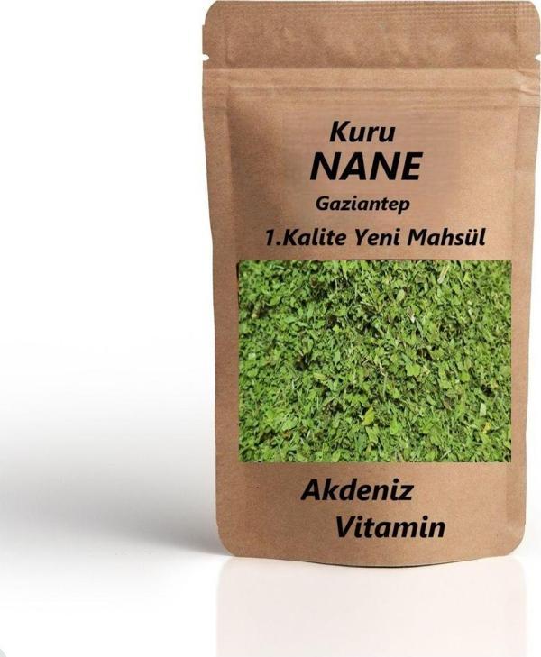 Akdeniz Vitamin Kuru Nane 200 gr (Gaziantep) 1. Sınıf Yeni Mahsül - Image 1