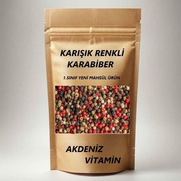 Akdeniz Vitamin Renkli Karabiber Paketi 100 gr - Image 1