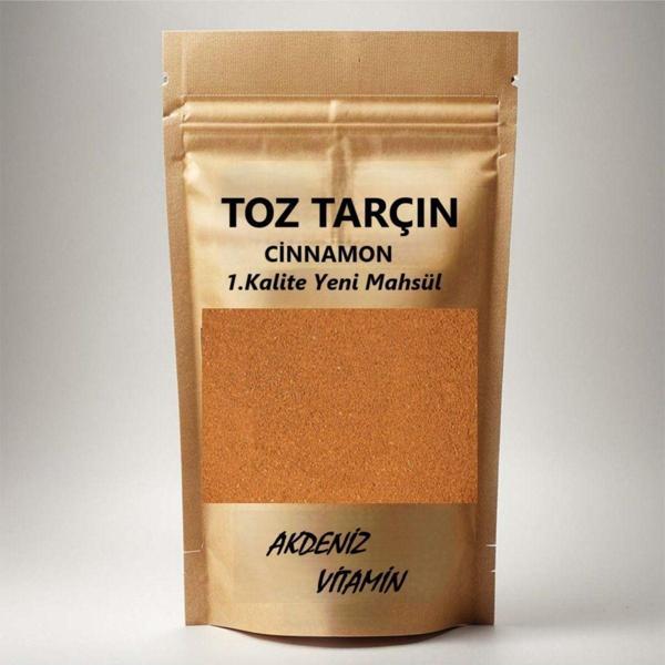 Akdeniz Vitamin Toz Tarçın 100 gr Taze Öğütülmüş Saf - Image 1