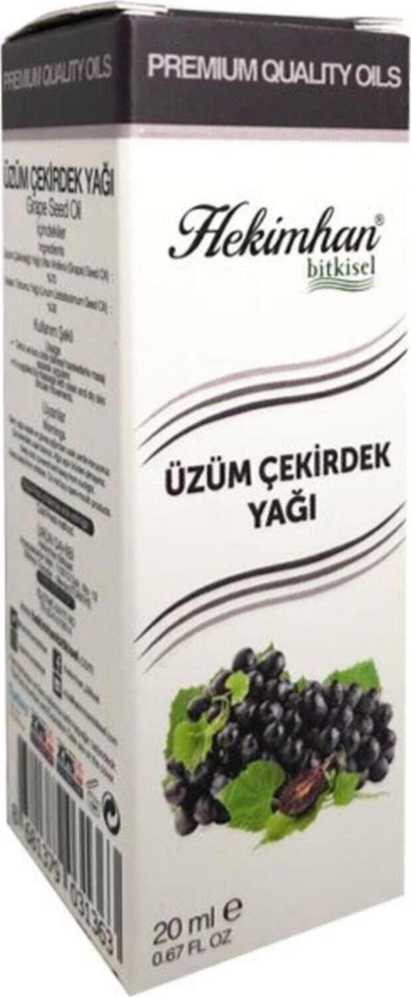 Hekimhan Üzüm Çekirdeği Yağı 20 Ml Bitkisel - Image 1