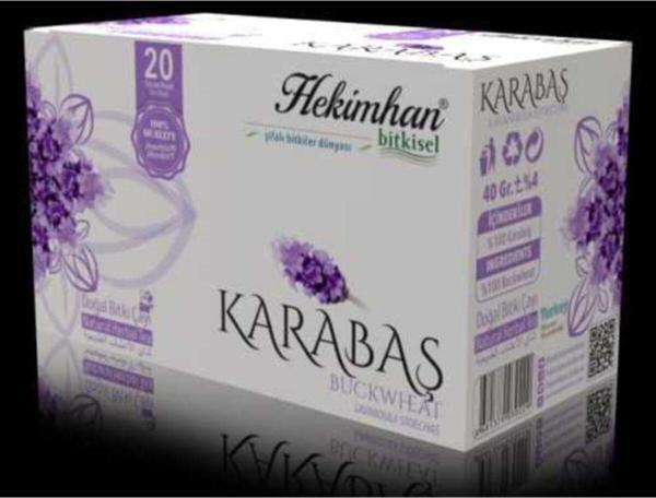 Hekimhan Karabaş Çayı 20 Li Süzen Poşet - Image 1