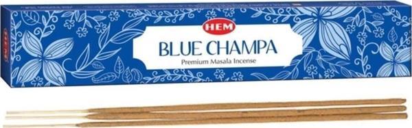 Hem Blue Champa Premium Nature Tütsü 12'Li - Image 1
