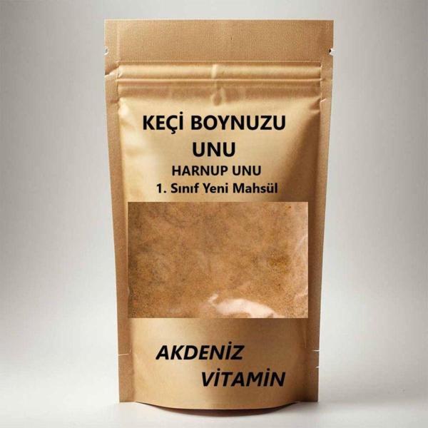 Akdeniz Vitamin 120 gr Keçi Boynuzu Unu Carob Powder - Image 1