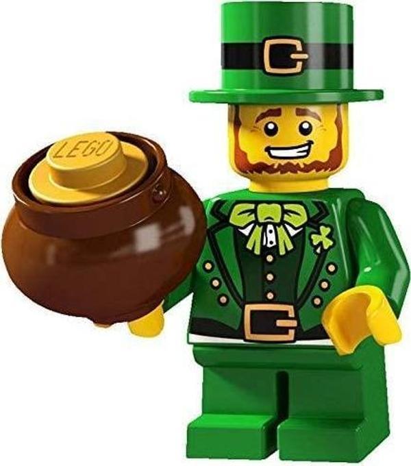 LEGO Minifigür - Seri 6 - 8827 - Leprechaun +5 Yaş (1 Parça) - Image 1