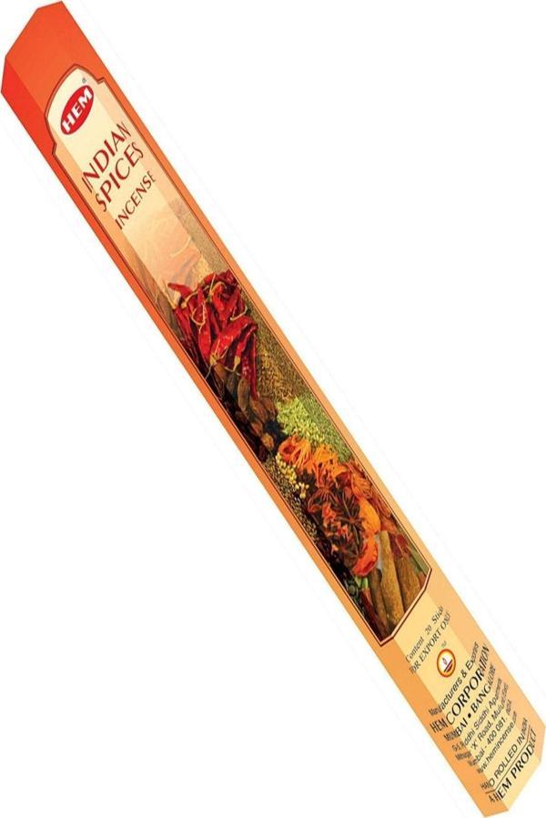 Hem Hint Baharatları (Indian Spices) Aromalı Çubuk Tütsü - Image 1