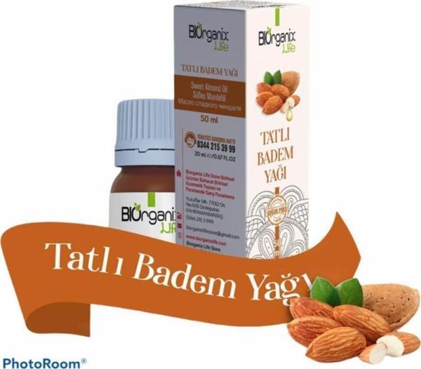Biorganix Life Tatlı Badem Yağı 20 Ml Sweet Almond Oil - Image 1