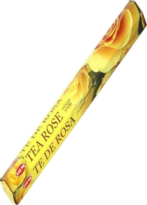 Hem Sarı Gül (Tea Rose) Aromalı Çubuk Tütsü - Image 1