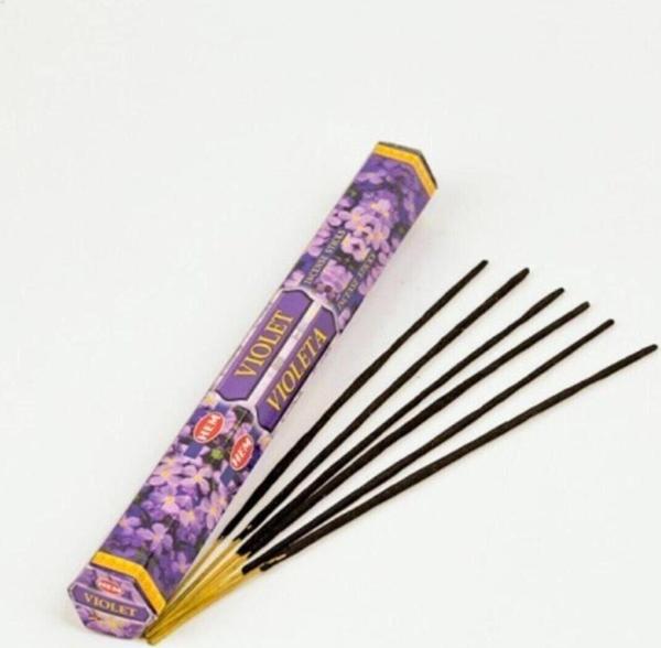 Hem Tütsü Violet Menekşe Çiçeği Kokusu - Image 1