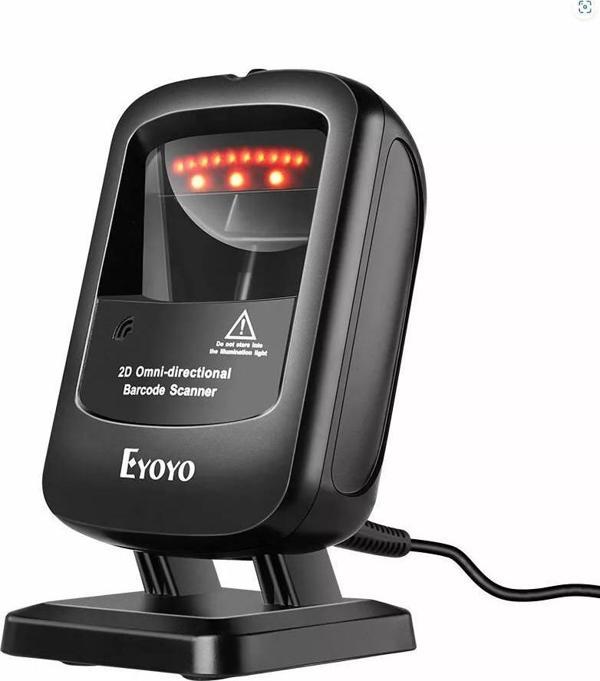 Eyoyo EY-2200 2D Masaüstü Barkod Tarayıcı - Image 1
