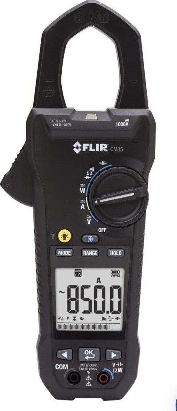 Flir CM85 AC/DC Güç Ölçen Pensampermetre 1000A - Image 1