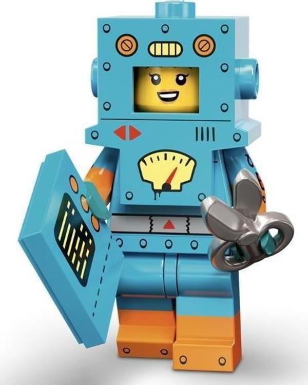 LEGO 71034 Minifigure Series 23 - 6 Cardboard Robot +5 Yaş (1 Parça) - Image 1