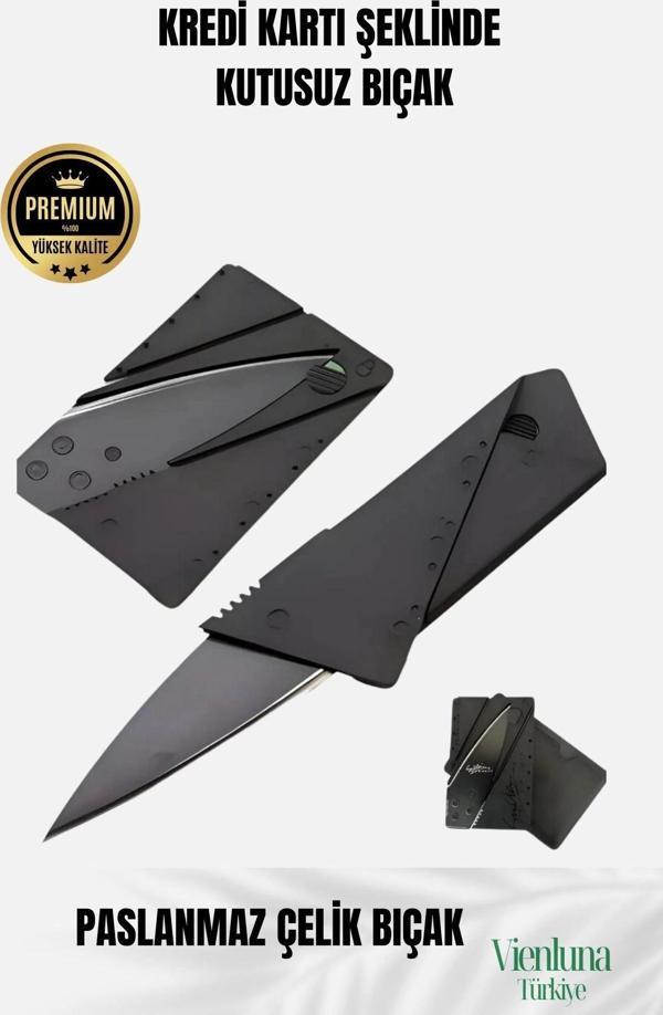 Özel Üretim Paslanmaz Kaliteli Dayanıklı Mekanizmalı Minimalist Kutusuz Bıçak - Image 1