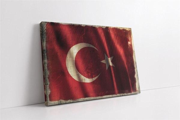 Tablosan Türk Bayrağı Kanvas Tablo - Image 1
