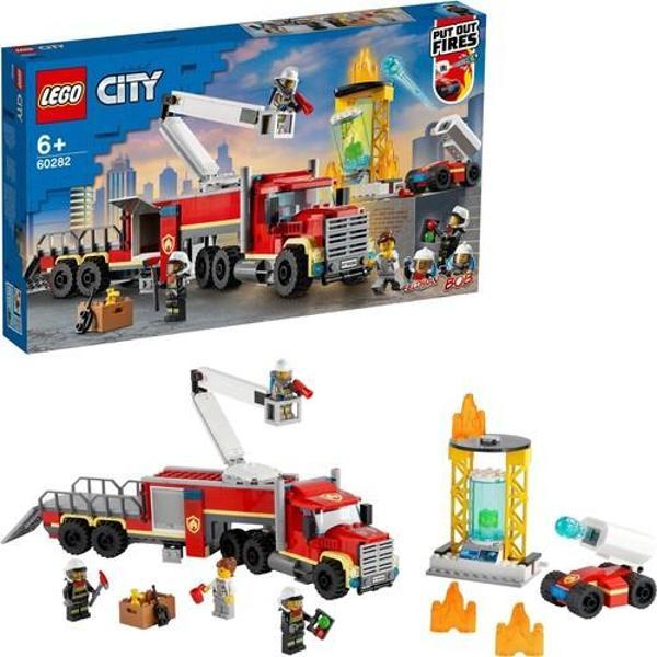 LEGO City İtfaiye Komuta Birimi 60282 - Çocuklar için Oyuncak Yapım Seti (380 Parça) - Image 1