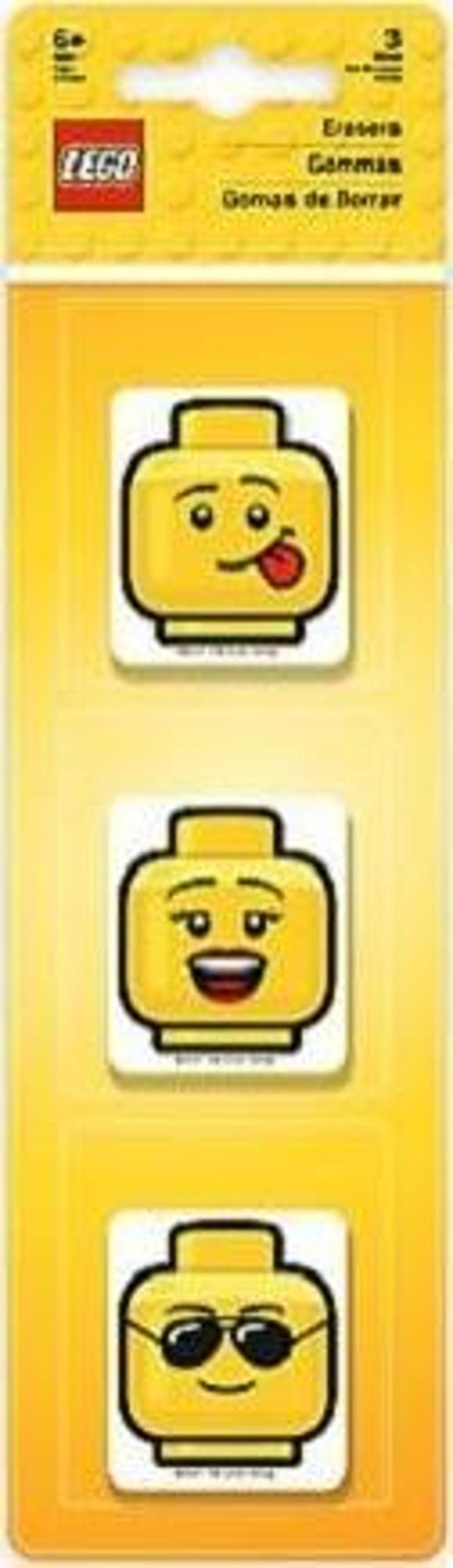 LEGO Erasers (3 Pack) - 6250410 +6 Yaş (3 Parça) - Image 1