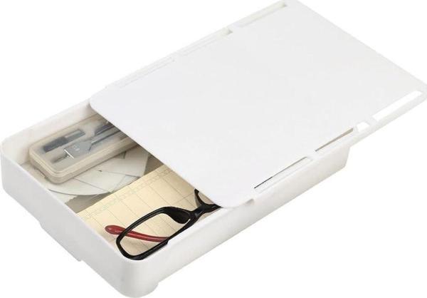 Masa Altı Gizli Saklama Çekmecesi 20x10,5x3cm - Image 1