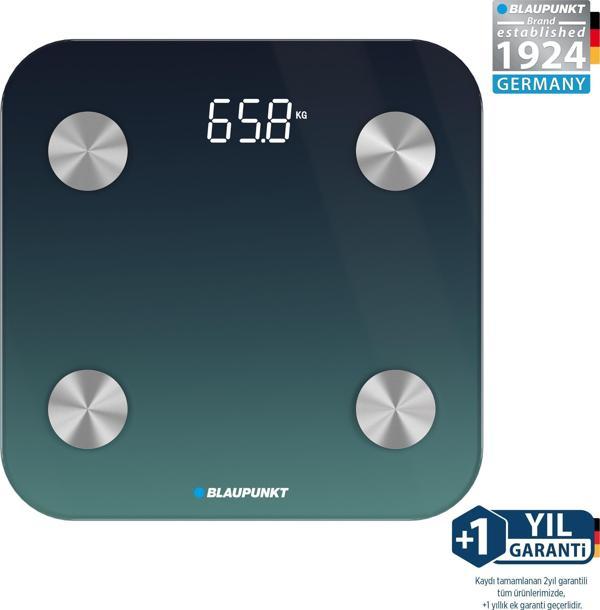 Blaupunkt SW500 Body Master Smart Bluetooth Tartı Baskül Navy Mavi - Image 1