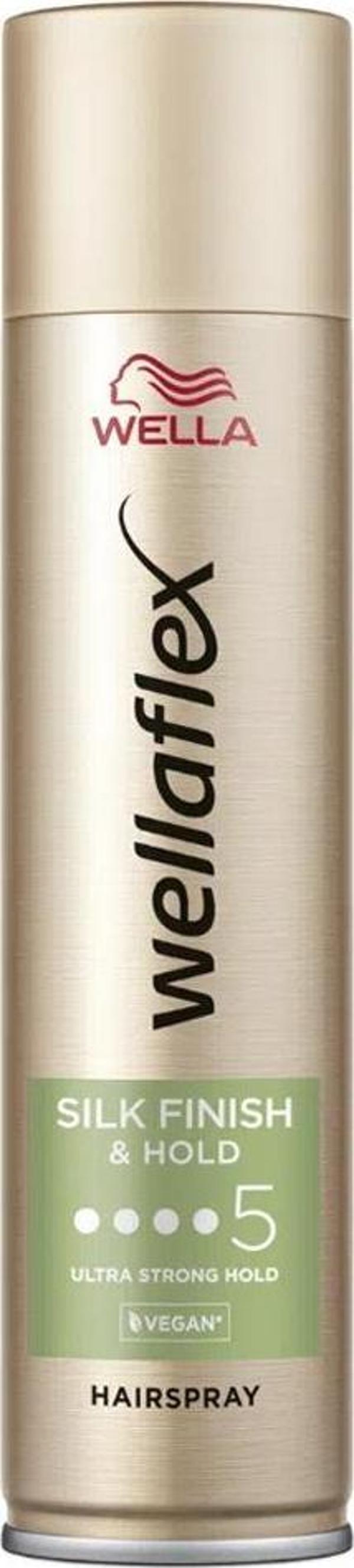 Wella Wellaflex Silk Finish And Hold Ultra Strong Hold Saç Spreyi 400Ml - Image 1