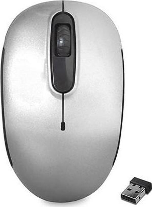 Everest Smw-666 Gümüş Usb 2.4 Ghz Optik Kablosuz Mouse 1500Dpı - Image 1