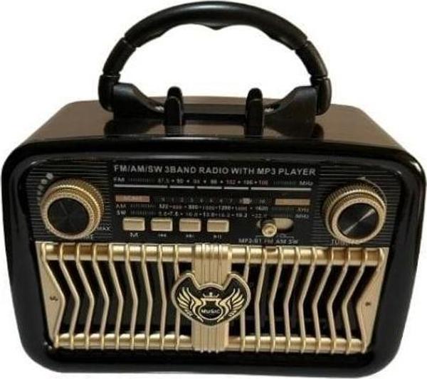 Everton Rt-551 Bluetooth Fm-Usb-Tf-Aux Şarjlı Nostaljik Radyo - Image 1