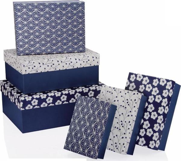 Gıpta Hediye Kutusu Seti Kio Dikdörtgen 6 Lı Bx75870 - Image 1