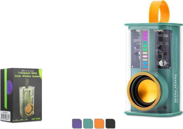 Hadron K07Pro Yeşil Bluetooth Speaker 5W 102-61-47Mm - Image 1