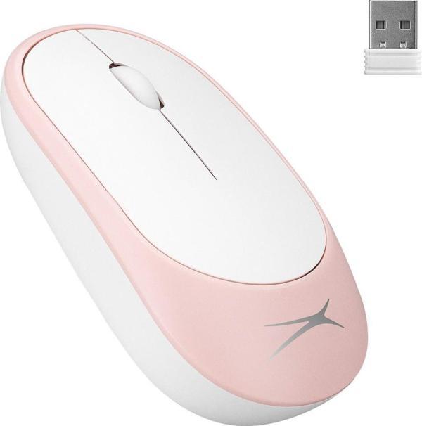 Altec Lansing Albm7314 Pembe 2.4Ghz Usb 1200Dpi Alkalin Pilli Kablosuz Mouse - Image 1