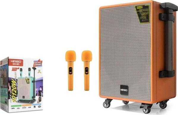 Kimiso Qsw3 Bluetooth Speaker 12" 420-280-600Mm Usb - Fm - Tf - Aux - Tws - Bluetooth - Image 1