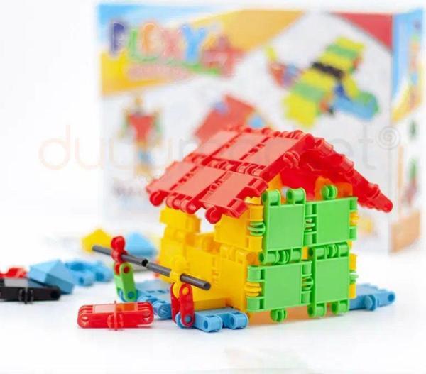 Matrax Oyuncak 88 Parça Flexy Tangles Kutu Oyunu Akç-105 - Image 1