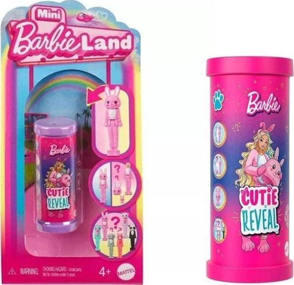 Mattel Oyuncak Mini Barbİeland Cutie Reveal Bebekler Hym25 (Karışık Model 1 Adet) - Image 1
