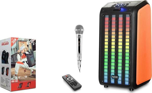 Nodar Ndrq69 Fm Usb-Ledsw-Auxin 300W Müzik Çalar - Image 1